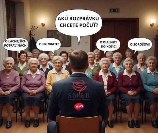 Rozprávky pre voličov HLASoSMER MAFIE